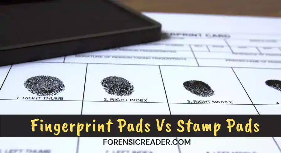Expert's Advise] Can you use a stamp pad for fingerprints? Forensic